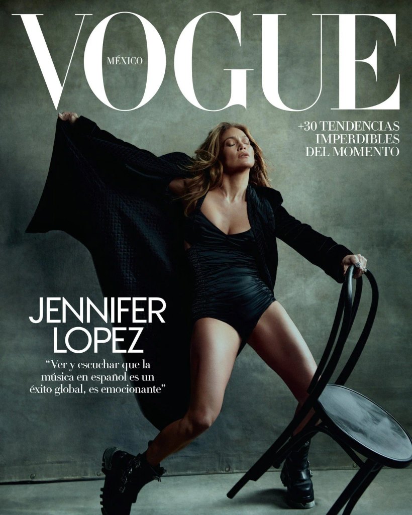 Vogue cover, Jennifer Lopez, makeup by Ash K Holm